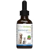 Pet Wellbeing - Nettle-Eyebright Gold for Cats - Natural Support for Season Allergies in Cats - 2oz...