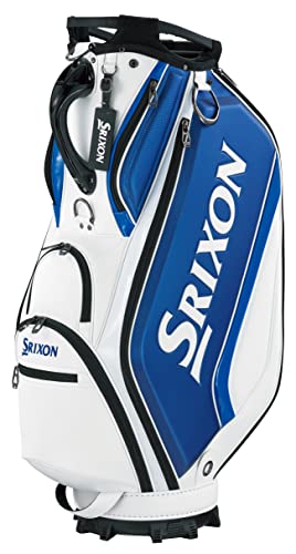 DUNLOP(ダンロップ) スリクソン キャディバッグ GGC-S188 ホワイトブルー 2022年モデル