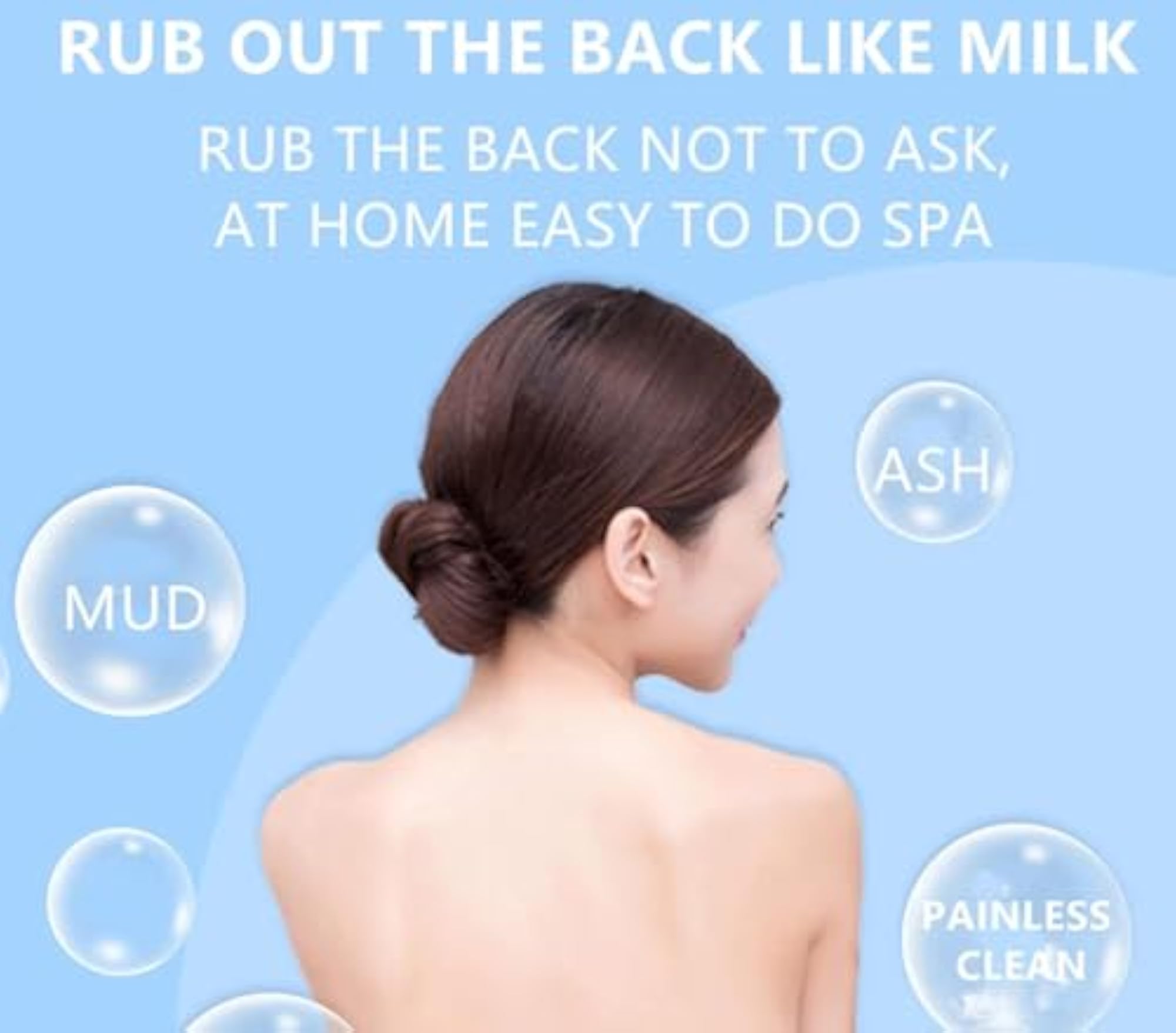 Silicone Double Sided Bath Towel Rubbing Magic