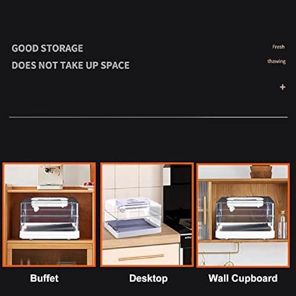 Vassoio di Scongelamento Piatto di Scongelamento degli Alimenti Cestello Per Il Lavaggio Sbrinatore Per Cucina