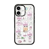 CASETiFY インパクト MagSafe対応 iPhone 16 ケース [スリム / 2.5mの落下試験をクリア (MIL規格4倍相当) / ワイヤレス充電およびMagsafe対応] - I need coffee - クリア ブラック