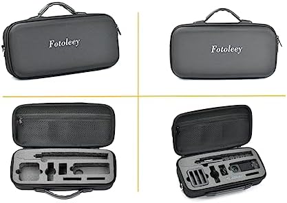 Fotoleey Futerał do insta360 One X3 i One X2, Czarny, etui na kamerę