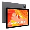 XCX Tablet 10.1 Inch Android 11 32GB ROM 6000mAh Battery Quad Core IPS HD Touchscreen Tablets (Grau)