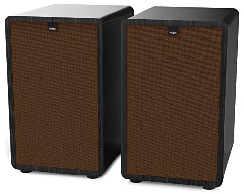 Wiibo Vintage 6 Black Altavoces Estantería 3 Vías 100W Pareja - Les Beatles, Paul McCartney, John Lennon, RIngo Starr, George Harrison Wiibo Vintage 6 Black Altavoces Estantería 3 Vías 100W Pareja – Image 4