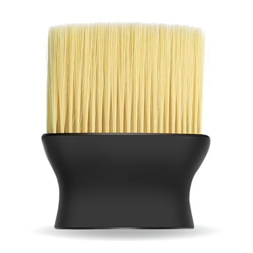 SWQS Automotive Interior Dusting Brush, Car Interior Cleaning Brush, Car Detailing Brush, Ultra-Soft Bristles Duster Brush for Car Interior, Dashboard, Leather, Baseball Umpire Gear Brush (Yellow)