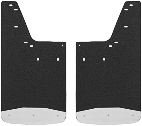 LUVERNE 250233 Front or Rear 12-Inch x 23-Inch Textured Rubber Mud Guards, Select Dodge Ram 1500, 2500, 3500