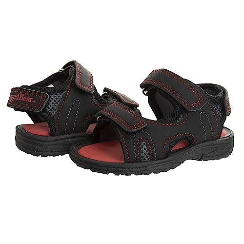 Image of Rugged Bear Kids Boys Girls Open-Toe Outdoor Sport Water Sandals - beach pool slide adjustable strap shoes athletic summer (Toddler /Little Kid /Big Kid)