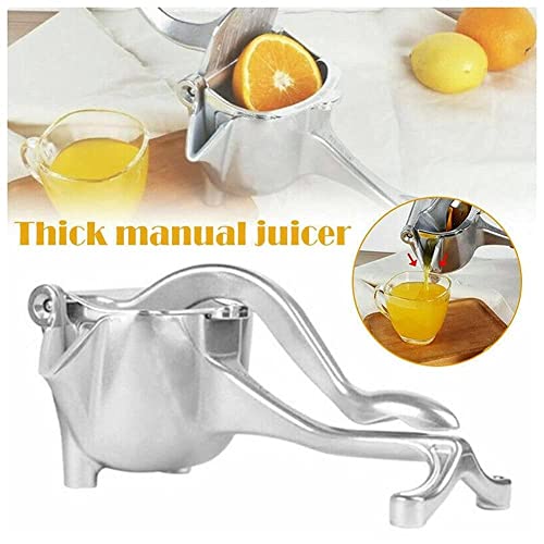 Image of ARMADILLO Aluminium Manual Fruit Juicer Orange Heavy Duty Juicer Hand Press Metal Lime Juicer Hand Instant, Steel Handle Simple Fruit Juicer Press Squeezer Citrus Collectible Figure