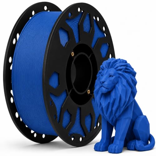 Image of FILAMONT PLA+ 3D Printer Filament 1.75mm, High Strength & Low Warp Printing Material, Dimensional Accuracy ±0.02mm, Vacuum Sealed with Desiccant, 1kg Spool (Blue)