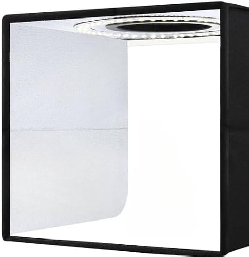 Mini 25cm Photography Light Box with LED & 6 Double Sided Backdrops