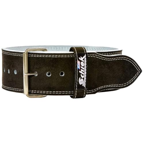Ceinture powerlifting cuir taille M soutien lombaire pour squat et développé avec boucle unique