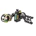 Trophy Ridge Digital React Trio Pro 3-Pin Archery Bow Sight, Left Hand, 0.019 Pin