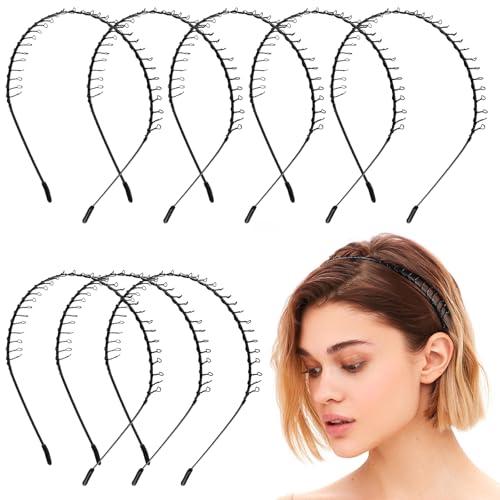 Peignes à cheveux ondulés en métal AUEAR pour sublimer vos coiffures de soirée et de bureau