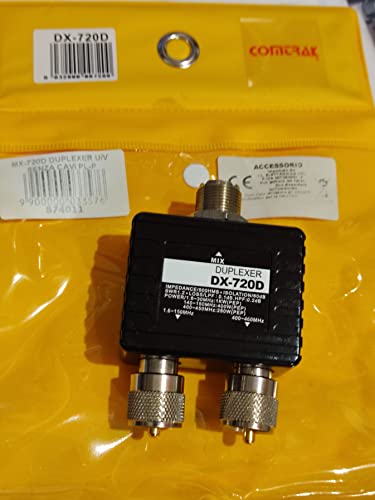 Filtro Duplexer Hf/Vhf/Uhf Dx-720D Con Connettori Pl-259 874011