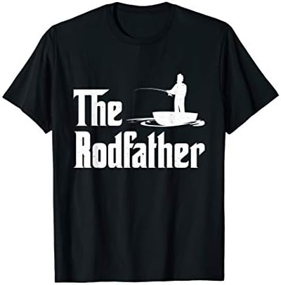 The Rodfather Funny Fishing for Fisherman Gift T-Shirt