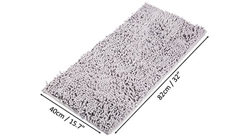 Absorberende Anti-Slip Badmat Van Chenille Stof 82 x 40 cm - Image 8