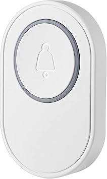 Wireless Doorbell Button Work for Yiseele Alarm System Security and Protection Music Doorbell