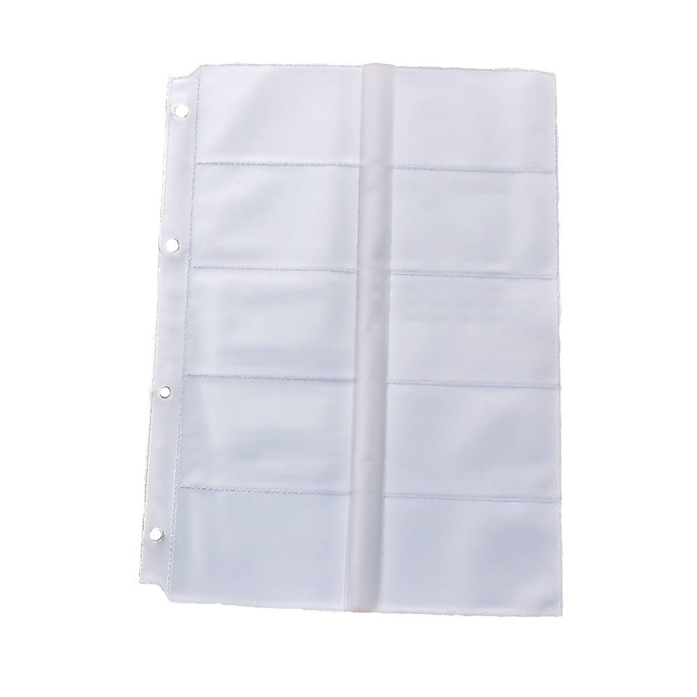 A4 PVC 4 Holes Waterproof Specialist Business Card Holders