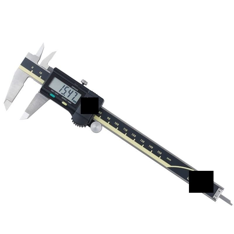 Calibradores 500-196-20 Calibrador digital Métrica de acero inoxidable 6 "pulgada 0-150mm rango-0.001" Precisión 0.0005 ",Precisión y claridad