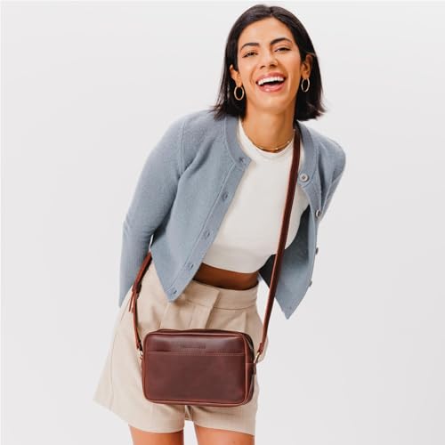 Image of Portland Leather Goods Large Camera Bag Purse for Women - Handmade from the Finest Full-Grain Hides