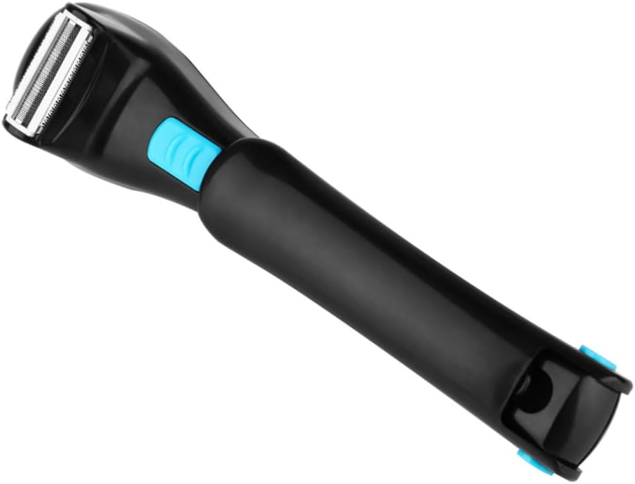 DIY Grooming Electric Shaver Back Hair Removal Razor Men's Body Shaver Black