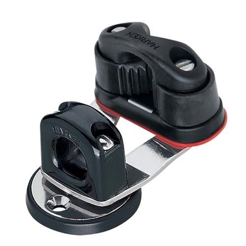 Evita atascos con Harken 241 Ball Bearing Swivel Cam Base para un trimado de vela sin esfuerzo