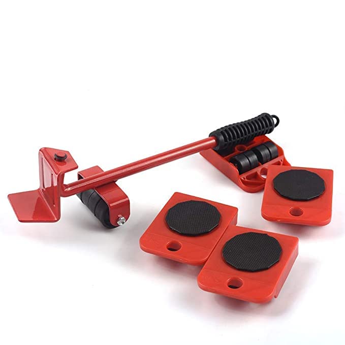 AMAZIN Furniture Lifter Mover Tool Set with Furniture Lifting Tool Furniture Mover Lifter, Heavy Load Moving Wheels for Furniture Furniture Rollers Set for Home Appliance Multicolor Pack of 1 (B0B2RNHZ79) Amazon Price History, Amazon Price Tracker