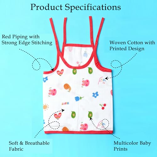 Image of V2M Cotton Jhabla New Born Baby Clothes