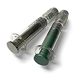 1ml Glass Oil Injection Syringe (2-Pack)