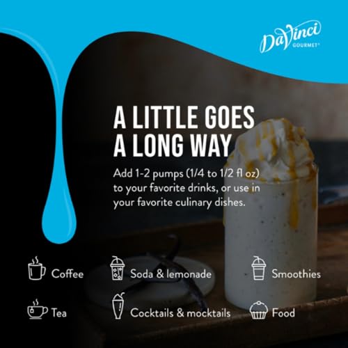 Image of Davinci Sugar-Free Almond Syrup - 750Ml Plastic Bottle, Pack of 2