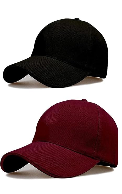 SELLORIA Acrylic Brand A Combo Pack Of 2 Stylish Sport Inspire + Baseball.Cap For Men Baseball Caps Plain Adjustable Mens ... - Review, Price and Buying Guide