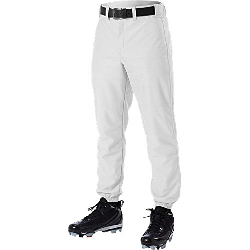 Blackout Tees Don Alleson 605P Baseball Uniform Adult Mens Pants A White L