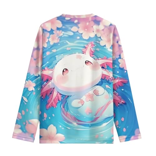 Kids Tshirts Girls Long Sleeve Crewneck Tees Shirts Casual Sport Pullover Tops Size 3-16 Years2