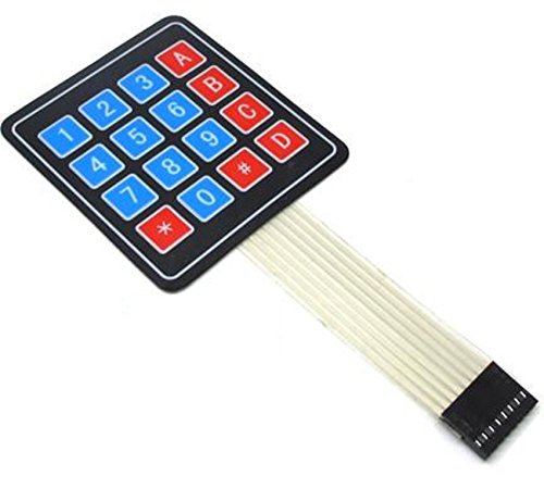 Invento 2pcs 4 x 4 16 Key Matrix Membrane Switch Keypad Keyboard-image-10