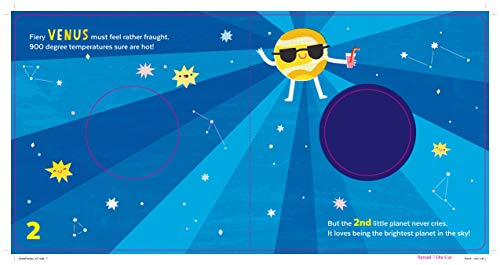 8 Little Planets: A Solar System Book for Kids with Unique Planet Cutouts - Image 8
