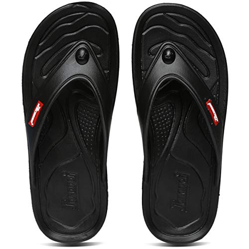 Image of PARAGON mens Ev1136gblack Flip-Flops