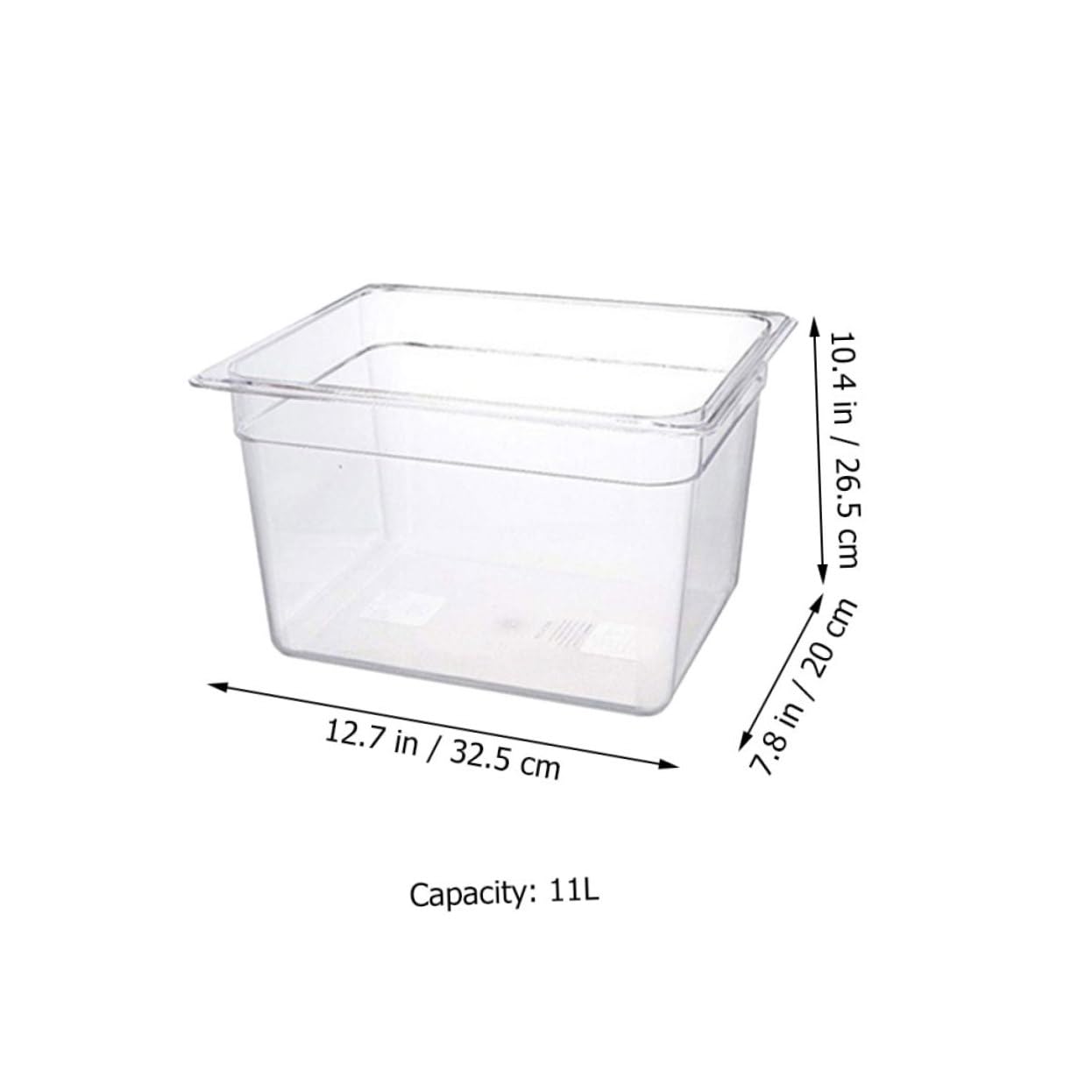 Récipient De Cuisson Lente Boîte Transparente Fournitures De Cuisine Compacte Pour Mijoter Soupes Et Ragoûts