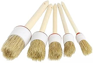 2X 5 Pieces Car Detailing Brush Set Auto Detail Supplies Wheel Cleaner Brush Scratch-Resistant PP Material Suitable for Motorcycles