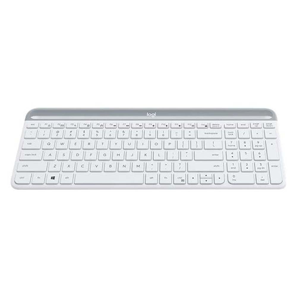 Logitech MK470 Kit mouse e tastiera | Layout Scandinavo QWERTY - Bianco
