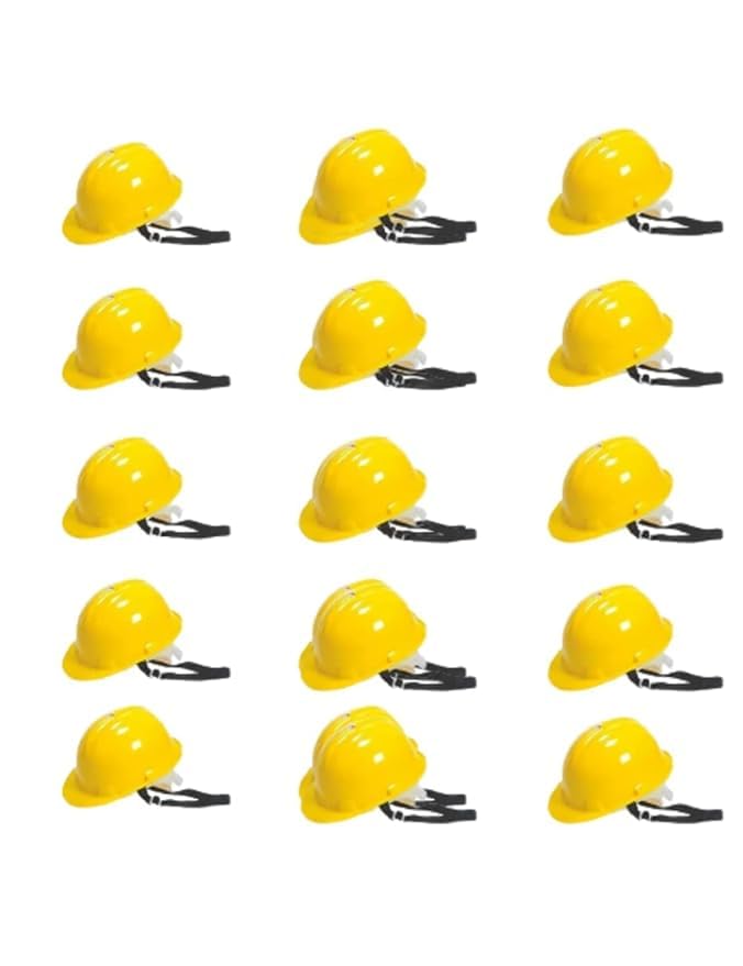 SENSE SAFETY Safety Helmet Hard Hat Head Protection Outdoor Work Construction Personnel Helmet Belongs to High-Strength Construction Site Safety Helmet (Pack of 15, Yellow) (B0DF7HHMXM) Amazon Price History, Amazon Price Tracker
