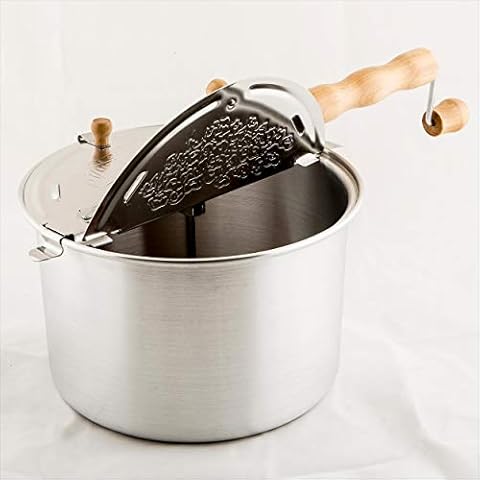 Sartén de aluminio para palomitas de maíz Fun Food Italia + Kit de inicio Cover