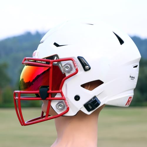 Image of Football Helmet Visor Anti-Fog Scratch Resistant Used for Axiom Helmets for Youth & Adult
