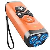 dessports Anti Barking Device for Dogs - Dog Bark Deterrent Devices 50FT Range - Ultrasonic Dog Bark Deterrent for Stopping Bad Behavior - Rechargeable Anti Barking Device for Own or Neighbour's Dog