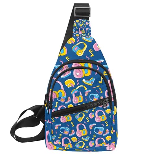 Sac à bandoulière pour homme idéal pour vos sorties urbaines en noir et blanc