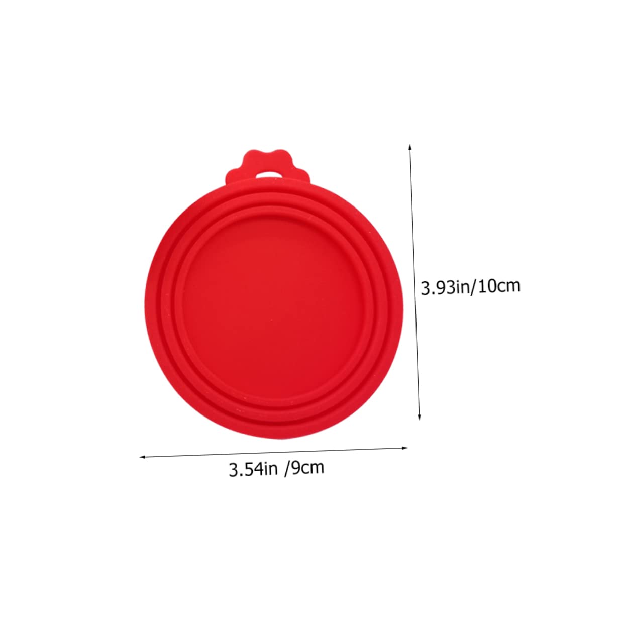 OKUMEYR 4 Pack Silicone Can Lids for Pet Food Storage Dog Food Can Covers Air-tight Seal Safe Gentle for Pet Health
