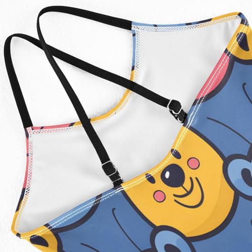 Bears Girls One-Piece Swimsuit Beach Bathing Suit4