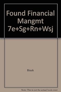 Paperback Found Financial Mangmt 7e+Sg+Rn+Wsj Book