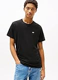 SIMPLICITÉ & DÉTENTE : Ce t-shirt basique se distingue par son coton bio, agréable et confortable. Il est idéal comme t-shirt d’intérieur, haut de pyjama ou maillot de corps. Le drapeau Tommy Jeans sur la poitrine apporte la touche finale.