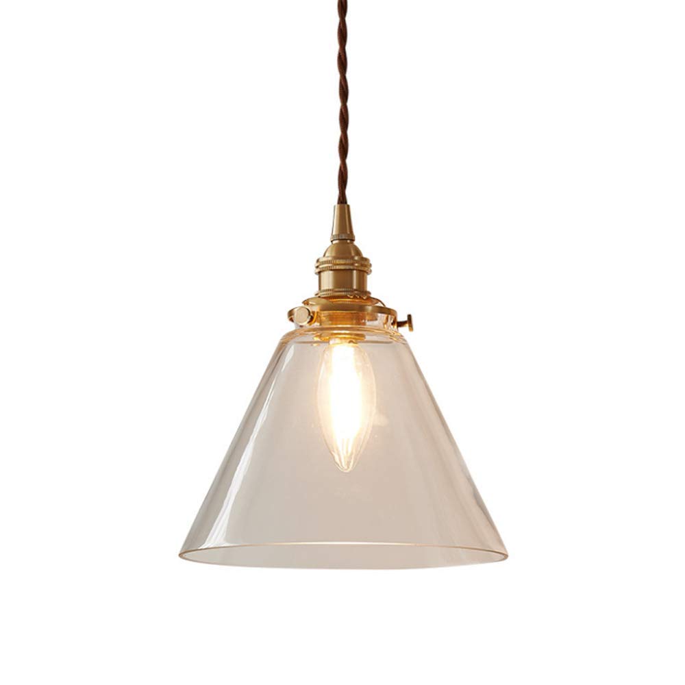 Lámpara de techo vintage para crear un ambiente acogedor de loft en tu comedor