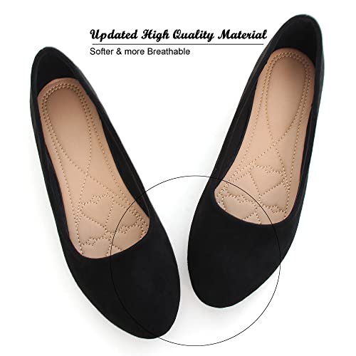 Image of SAILING LU Casual Shoes for Women Dressy Ballet Flats | Comfort Fit, Work Shoes,Casual for Women, Slip-Ons Loafers